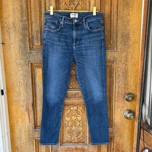 Agolde Sophie High Rise Skinny Crop in Starland Size 29